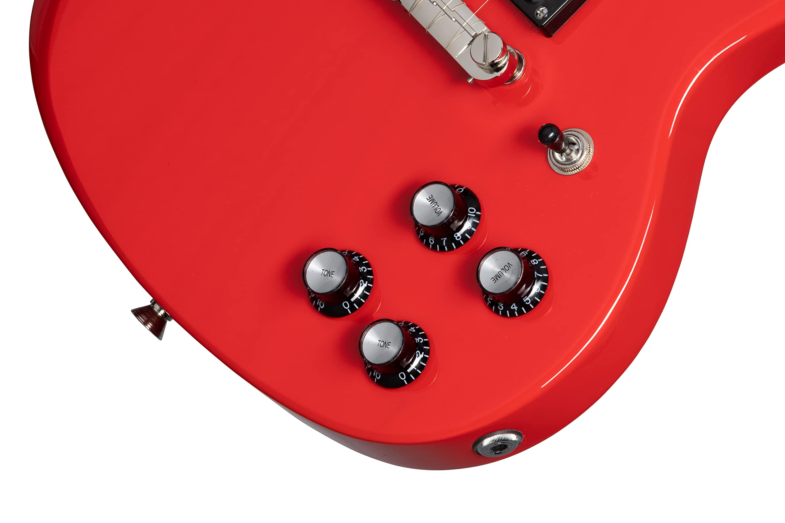 Amazon.com: Epiphone Power Players SG 3/4+ Youth Size, Lava Red